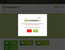 Tablet Screenshot of e-sigaret.ee